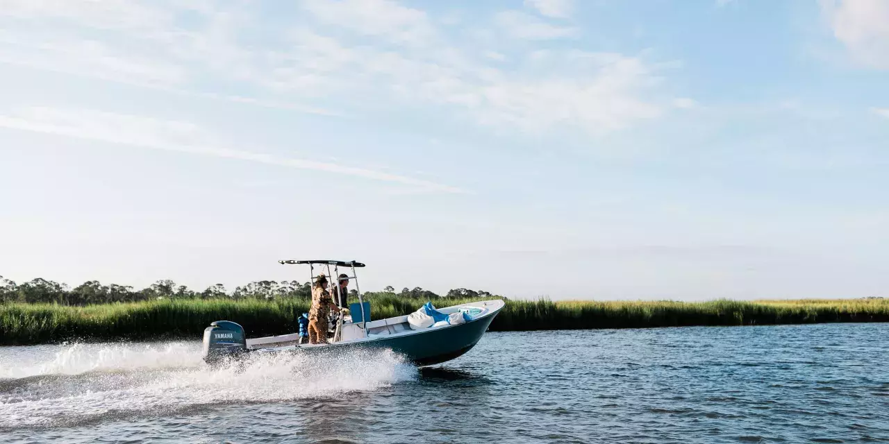 Tybee Island Georgia Boat