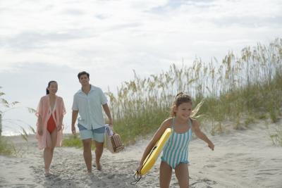 family on North Beach