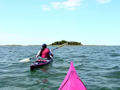 Kayaking on Tybee Island