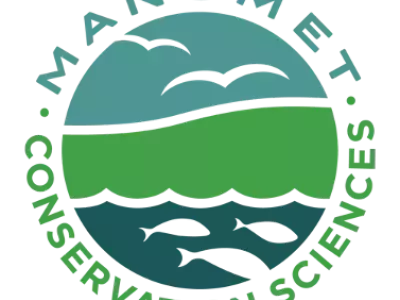Manomet Conservation Sciences logo - three different shades of green